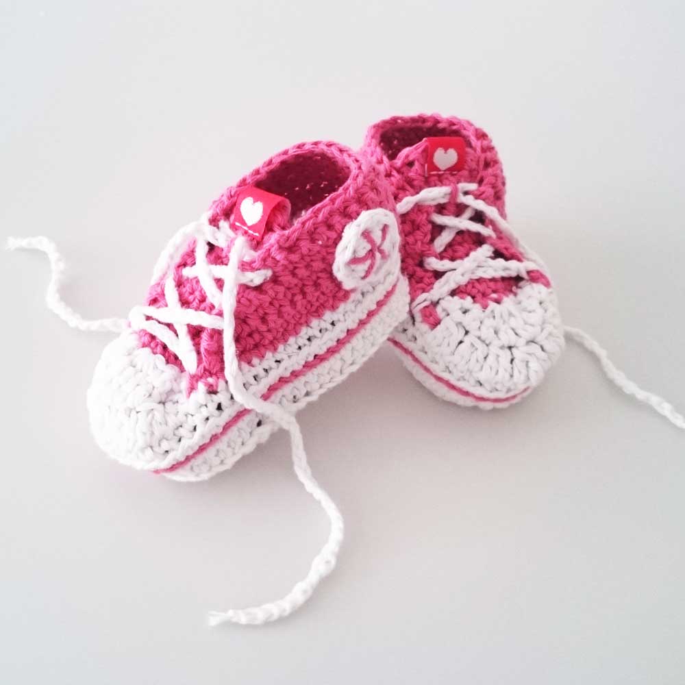 gehäkelte Babyschuhe