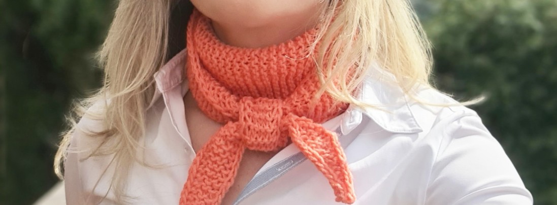 Mini-Schal stricken