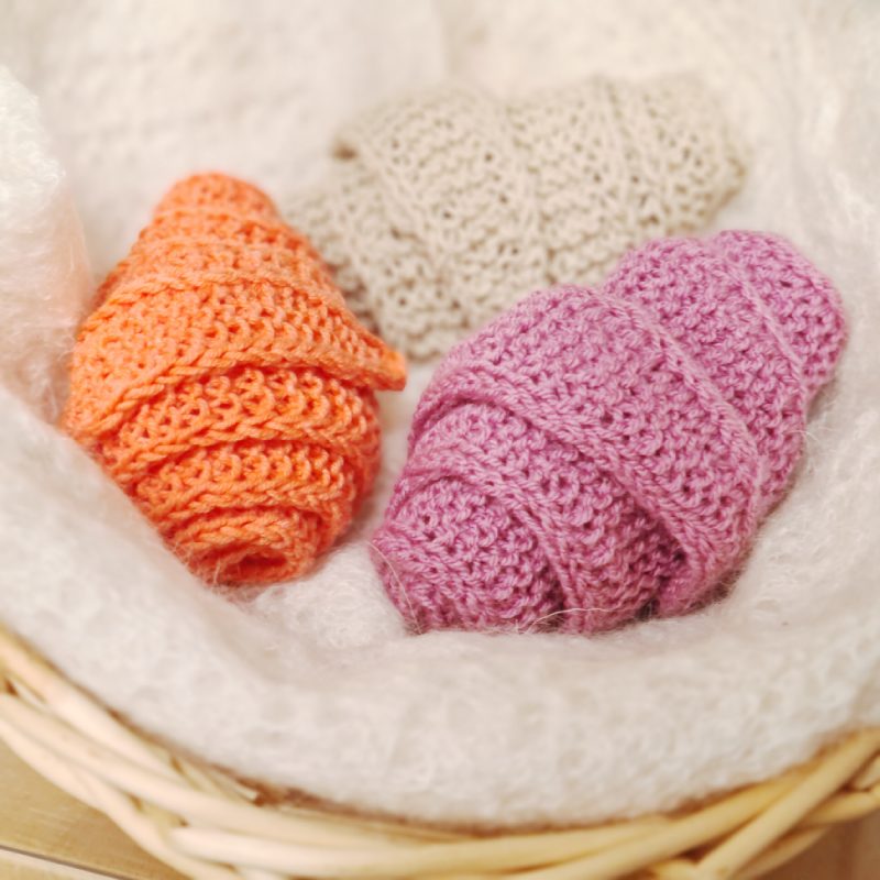 Mini-Schal stricken