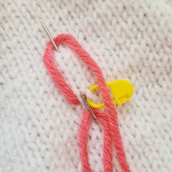 Einfache Blume sticken - Blüte formen