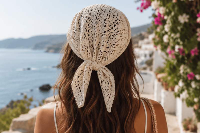 Gehäkelte Bandana