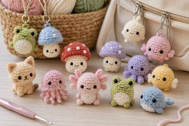 Pocket-Amigurumi - Häekeltrend 2026